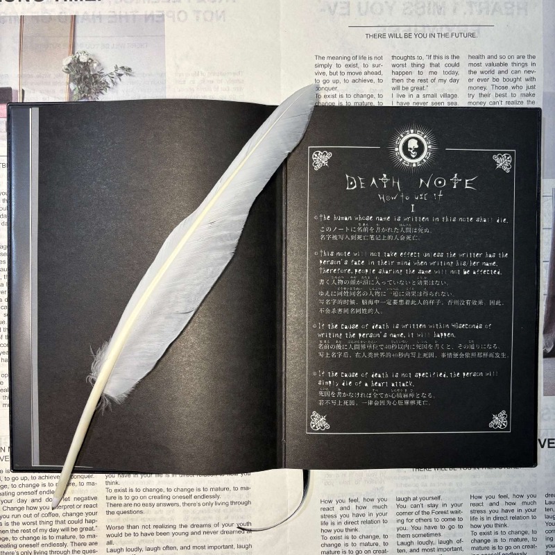 Death Note Replica - New Collectable Death Note Notebook School
