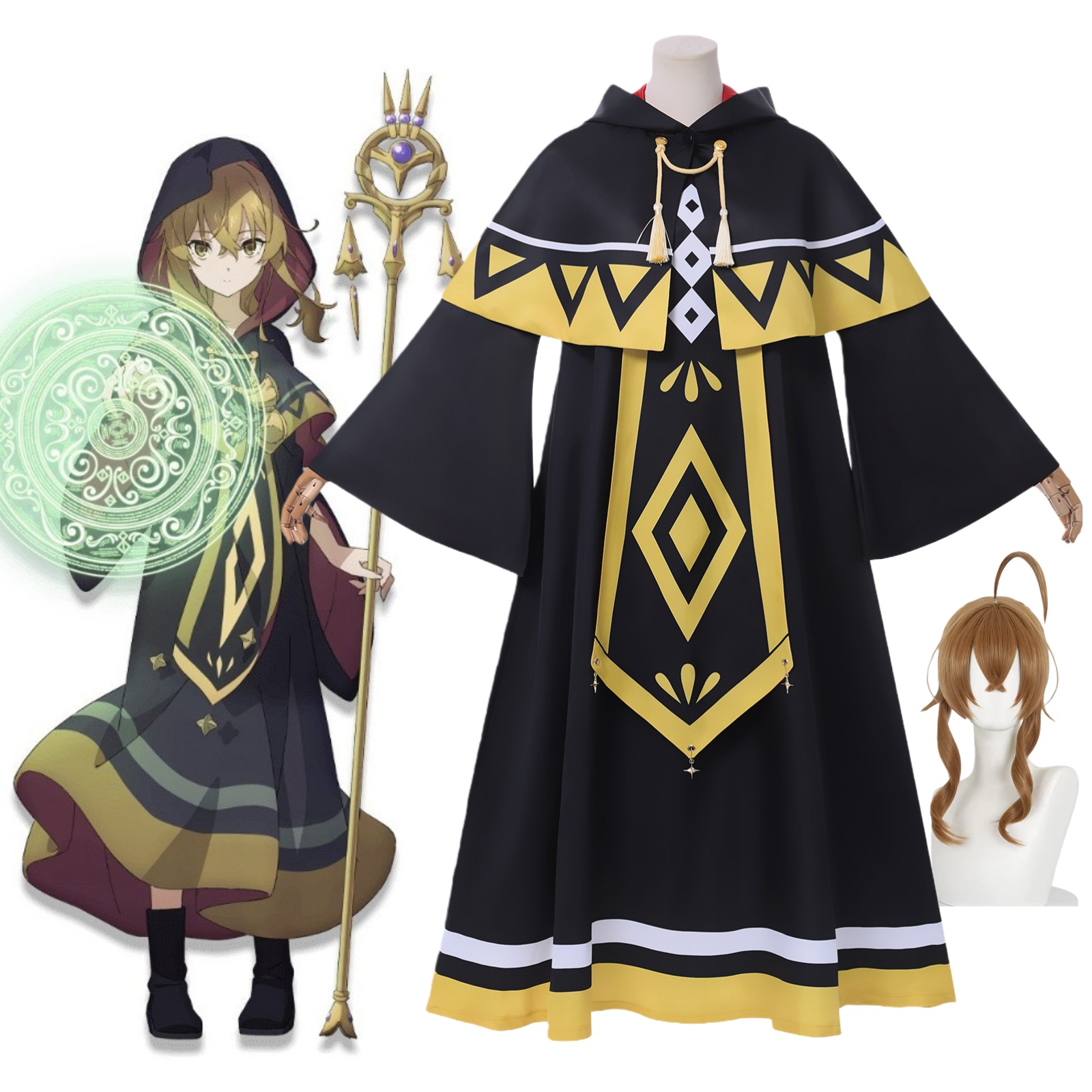 Anime Cosplay Mujer - Anime Secrets of the Silent Witch