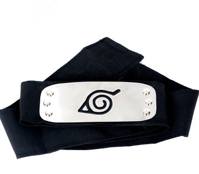 Naruto Headband Metal - Akatsuki Kakashi Konoha Headband Cosplay Costumes