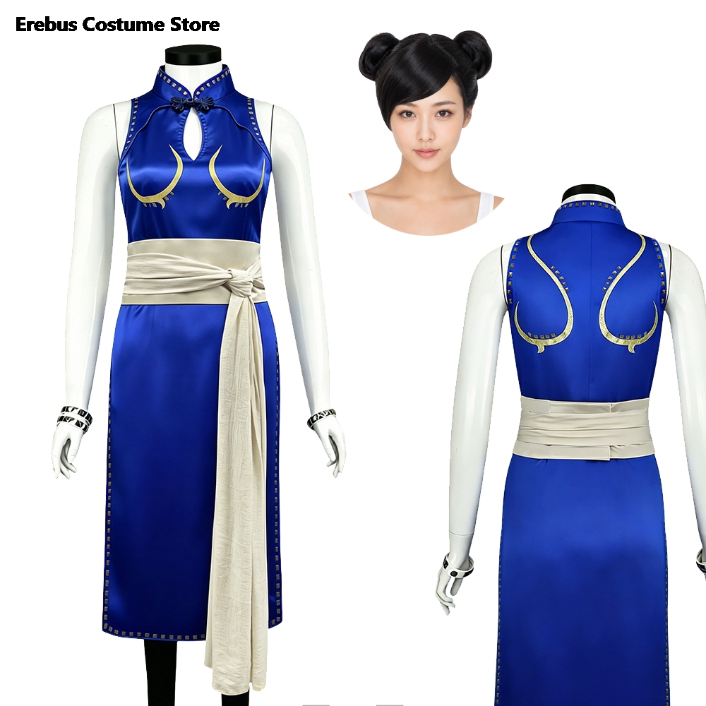 Adult Sexy Chun Li Cosplay Cos - огляд і ціна Live Action Anime Cosplay