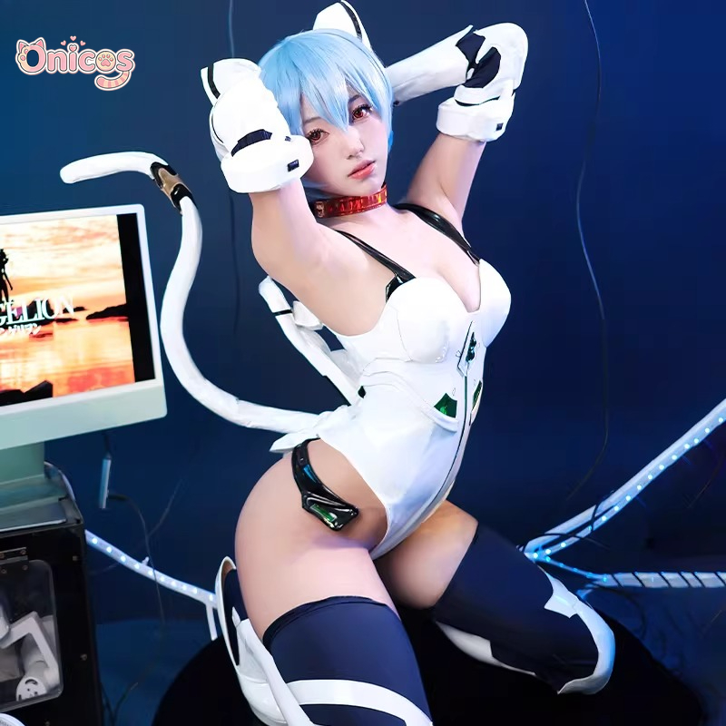 Ayanami Rei Cat Ear Anime Cosp - огляд і ціна Anime Cosplay Girls