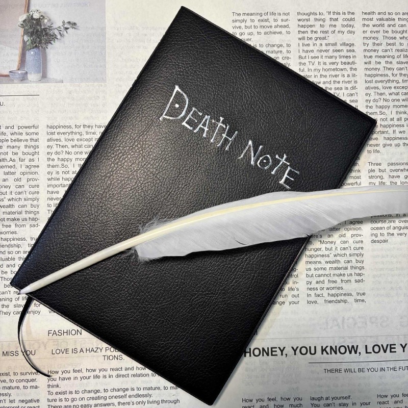 New Collectable Death Note Not - огляд і ціна Death Note Replica