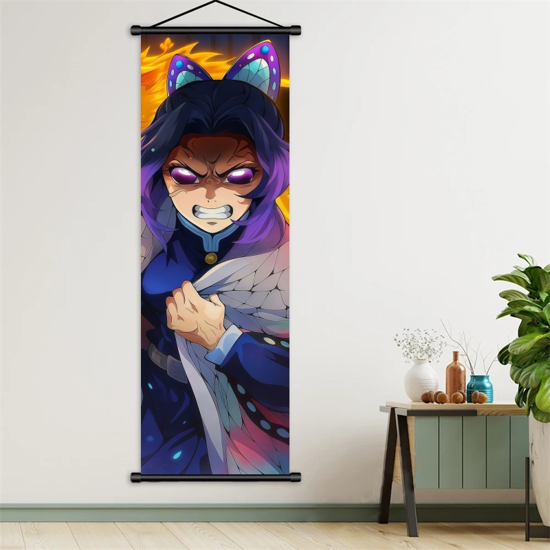 Shinobu Kocho Demon Slayer Art - огляд і ціна Anime Cosplay Props