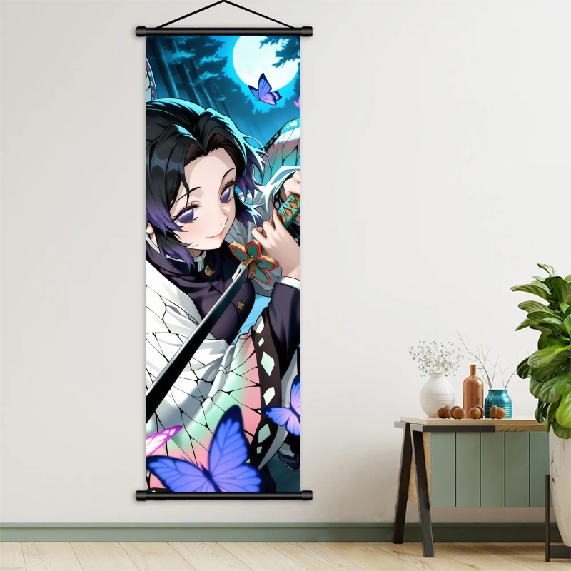 Shinobu Kocho Demon Slayer Art - огляд і ціна Anime Cosplay Props