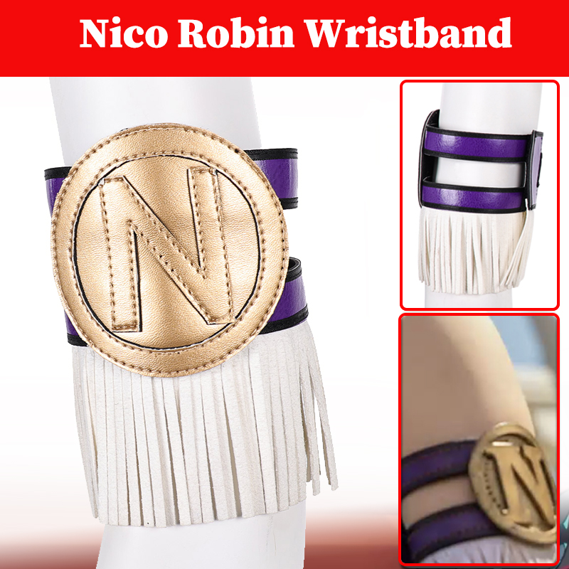 Nico Robin Wristband Arm Band  - огляд і ціна Anime Cosplay Live