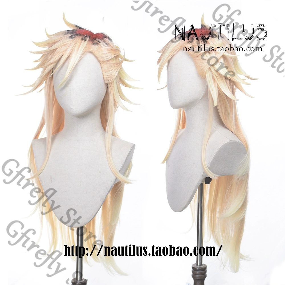 Douma Long Golden Hair Wig Cos - огляд і ціна Anime Cosplay Shop