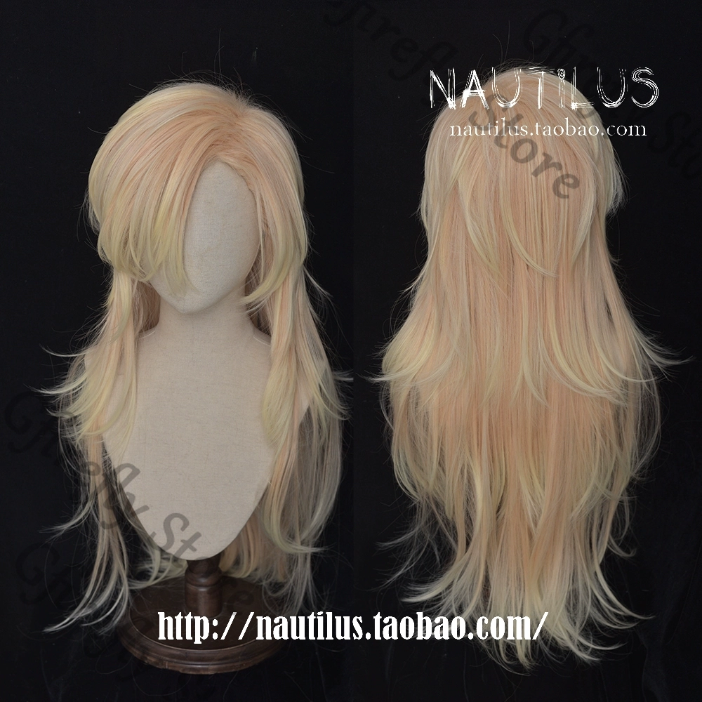 Douma Long Golden Hair Wig Cos - огляд і ціна Anime Cosplay Shop