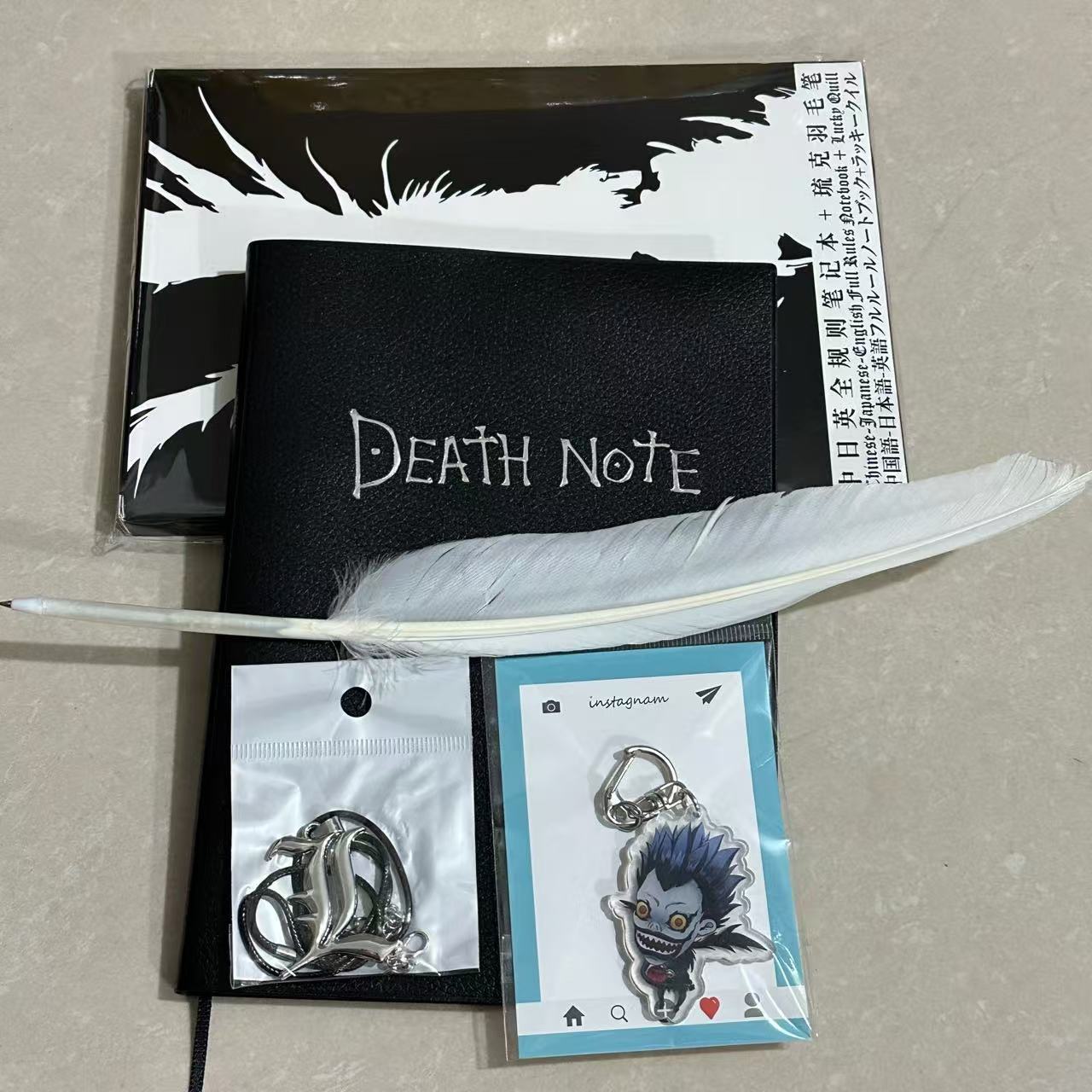 Death Note Cosplay Notebook An - огляд і ціна Death Note Replica