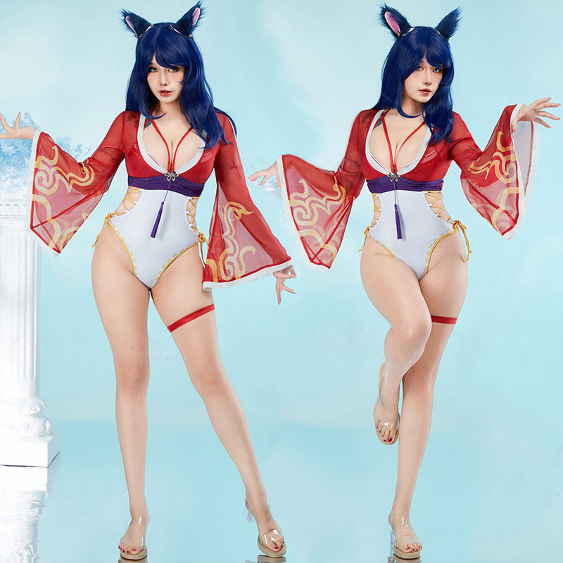 League of Legends Ahri Swimsui - огляд і ціна Anime Cosplay Bikini