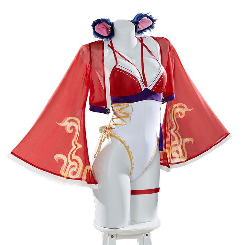 League of Legends Ahri Swimsui - огляд і ціна Anime Cosplay Bikini