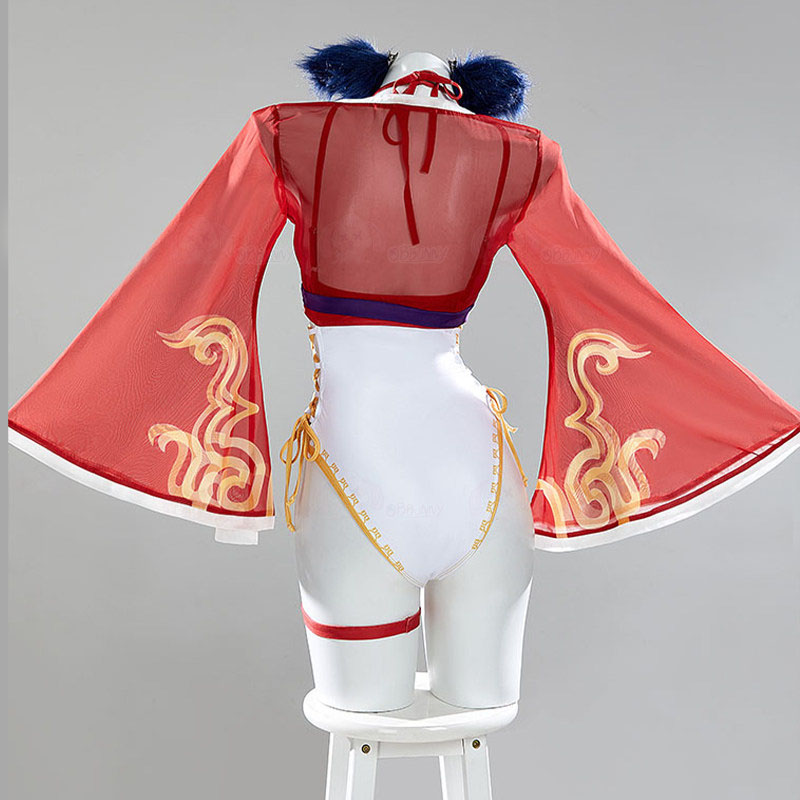 League of Legends Ahri Swimsui - огляд і ціна Anime Cosplay Bikini