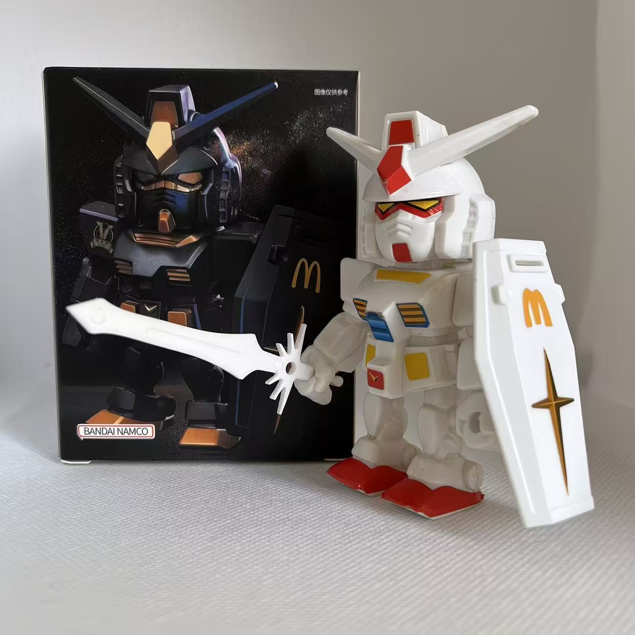Mcdonald Gundam Figuur Qmsv Rx - огляд і ціна Bandai Gundam Hg
