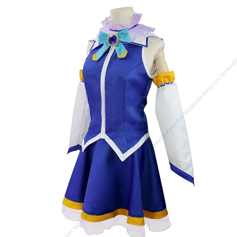 Konosuba Aqua Cosplay Costume  - огляд і ціна Cosplay Anime Expo