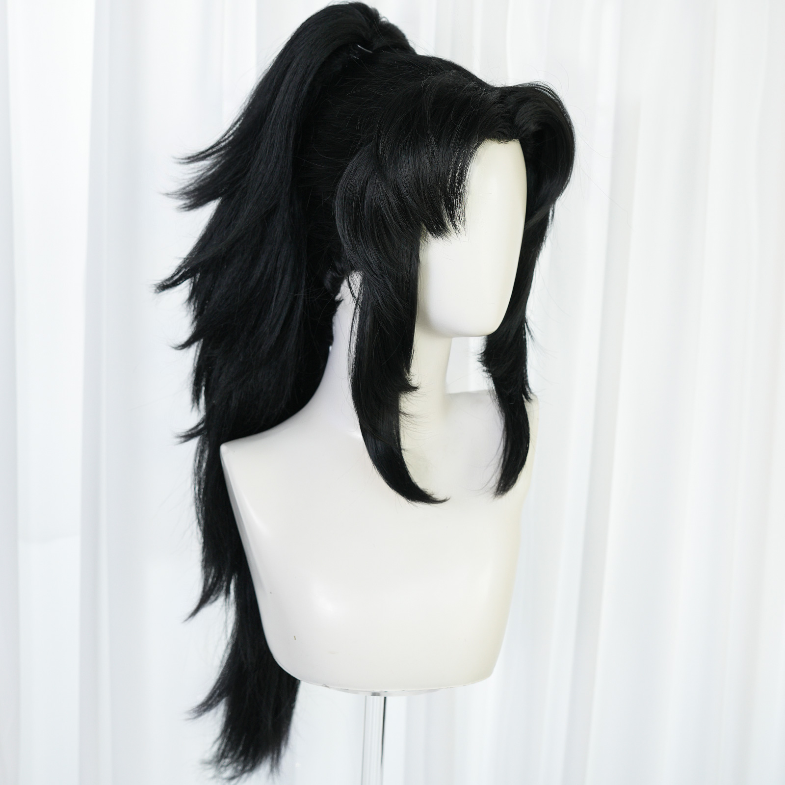 Anime cosplay wig black hairst - огляд і ціна Cosplay Anime Expo