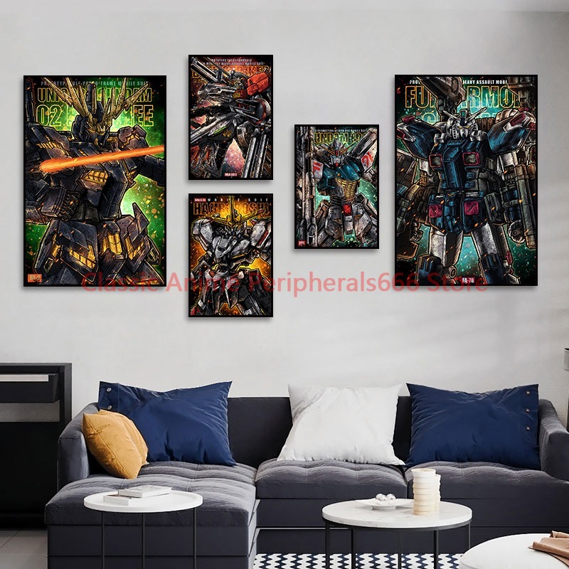 Retro Gundam Hanging Painting, - огляд і ціна Bandai Gundam Hg
