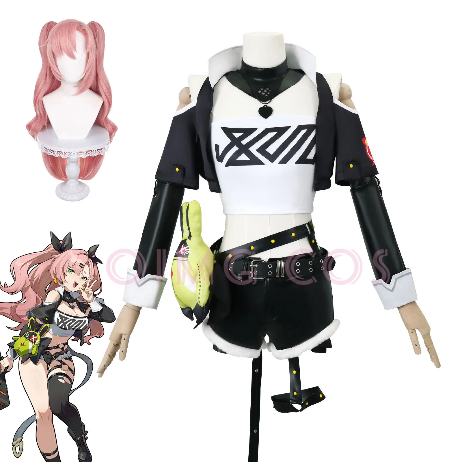 Nicole Demara Zenless Zone Zer - огляд і ціна Anime Cosplay Mujer