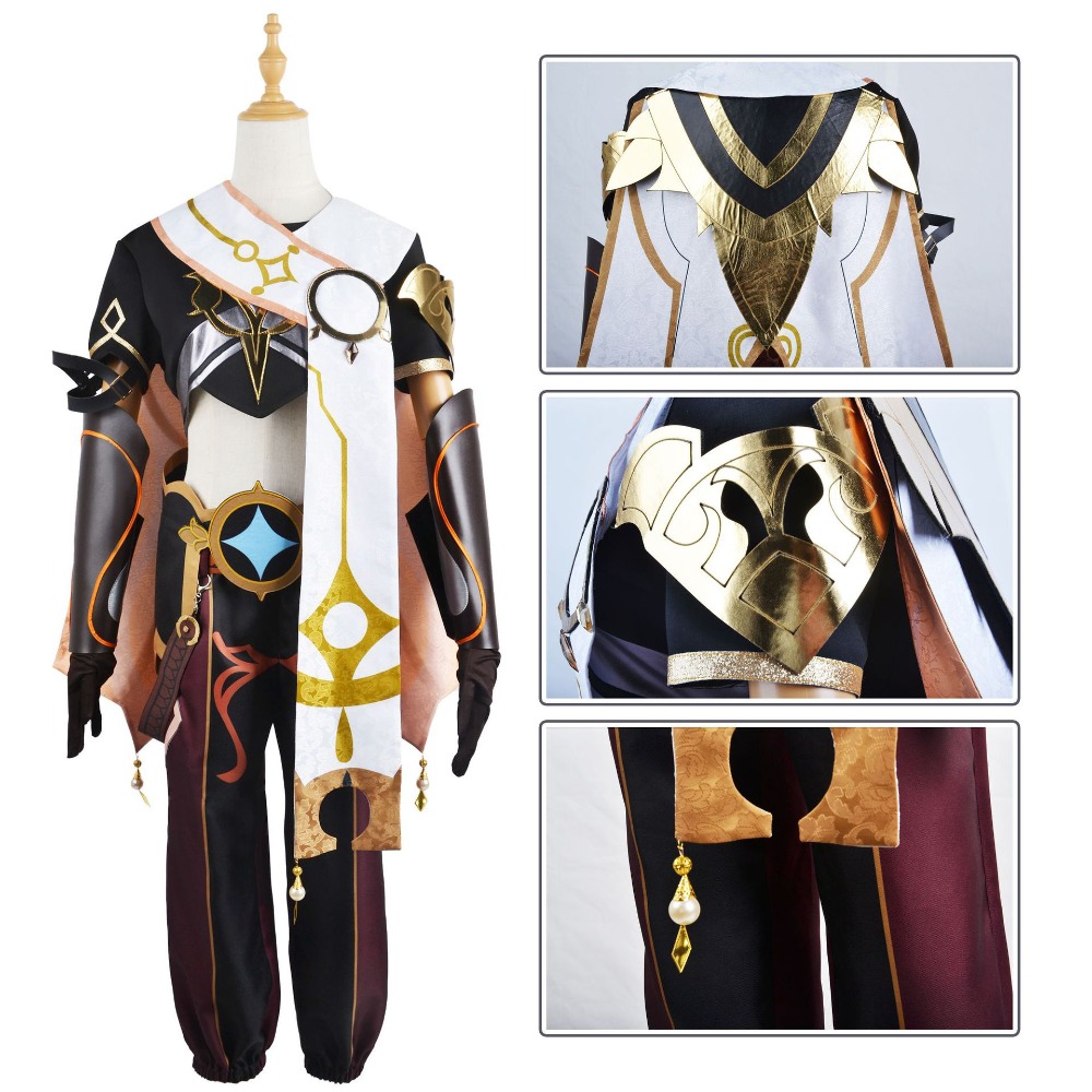 Genshin Impact Traveler Aether - огляд і ціна Anime Cosplay Male