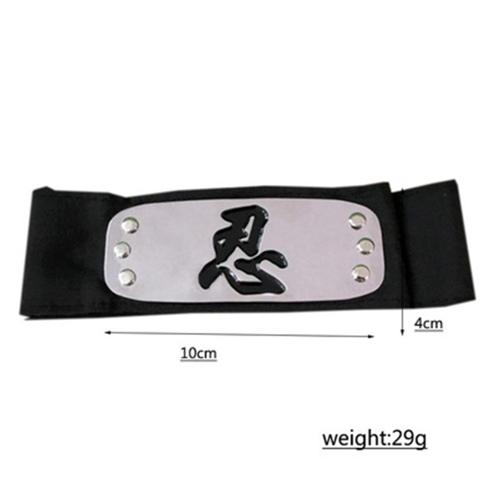 Anime Kakashi Headband Cosplay - огляд і ціна Naruto Headband Metal