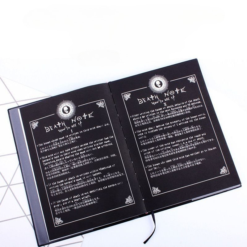 Anime Death Note Notebook Leat - огляд і ціна Death Note Replica