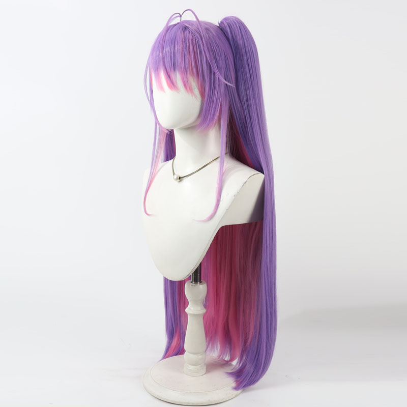 Tokoyami Towa Cosplay Wig Vtub - огляд і ціна Anime Cosplay Long Hair