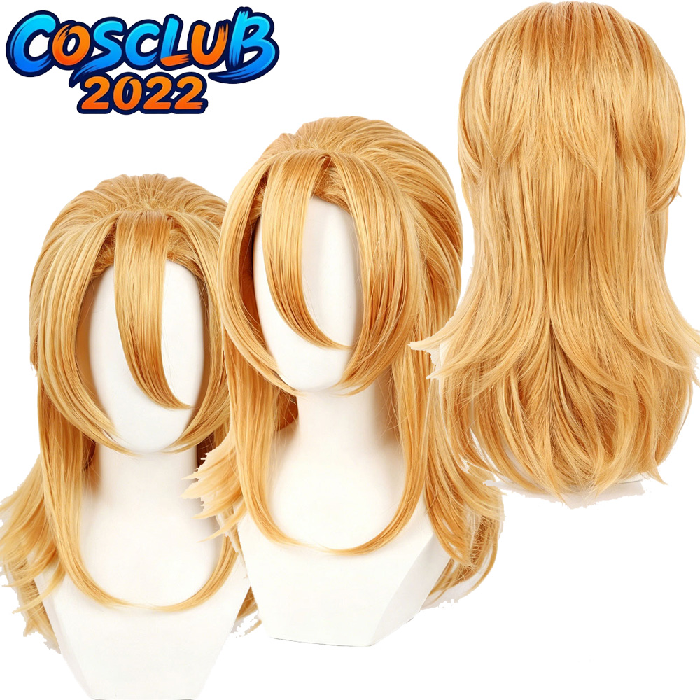 Diego Brando Wigs Cosplay Wig  - огляд і ціна Cosplay Anime Jojo