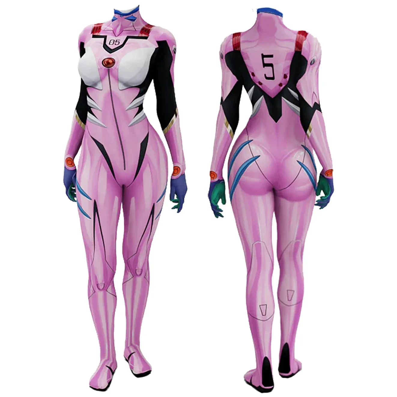 Anime EVA 05 Makinami Cosplay  - огляд і ціна Anime Cosplay Girls