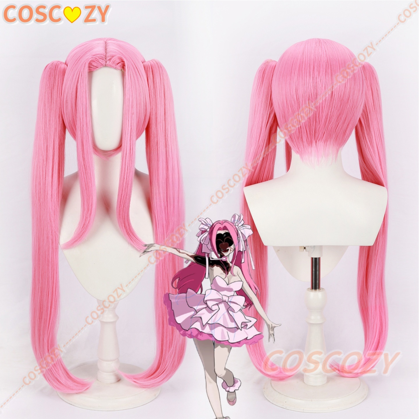 Zombie Stage Mizi Cosplay Wig  - огляд і ціна Anime Cosplay Long Hair