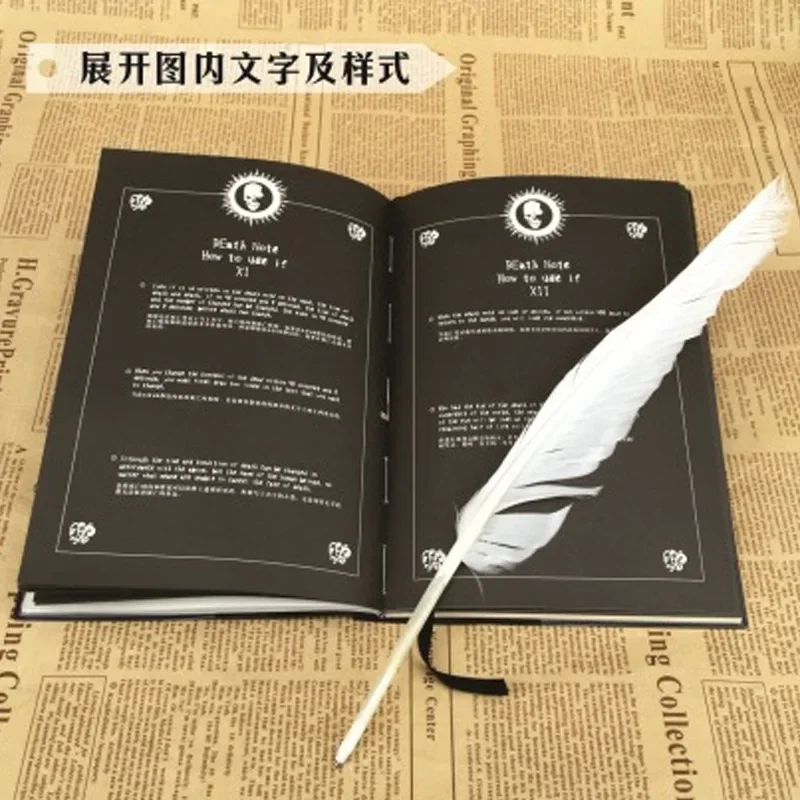 A5 Anime Death Note Notebook S - огляд і ціна Death Note Replica