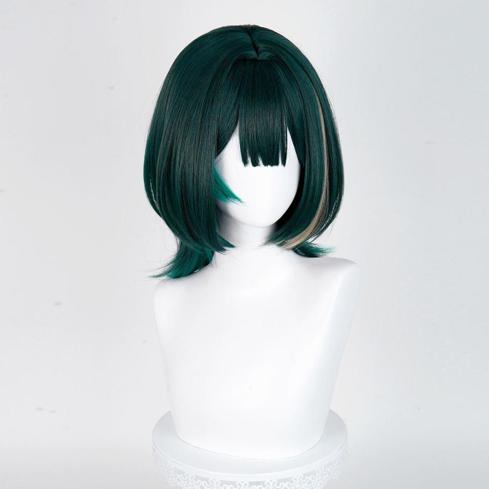 Anime Nefer Cosplay Wig Green  - огляд і ціна Anime Cosplay Mujer