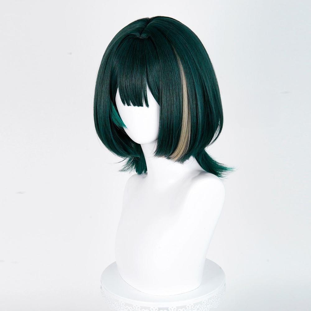 Anime Nefer Cosplay Wig Green  - огляд і ціна Anime Cosplay Mujer