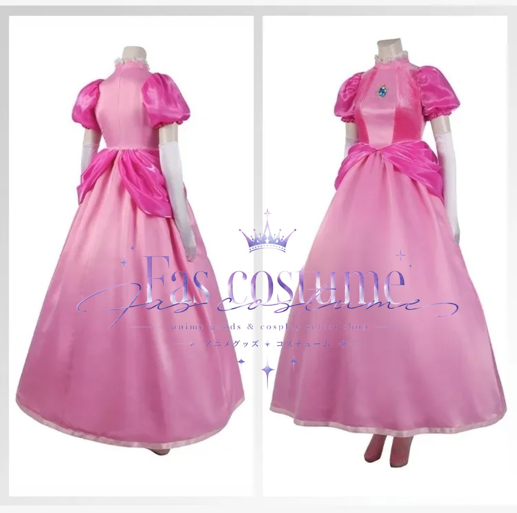Princess Peach Cosplay Costume - огляд і ціна Anime Cosplay Pink