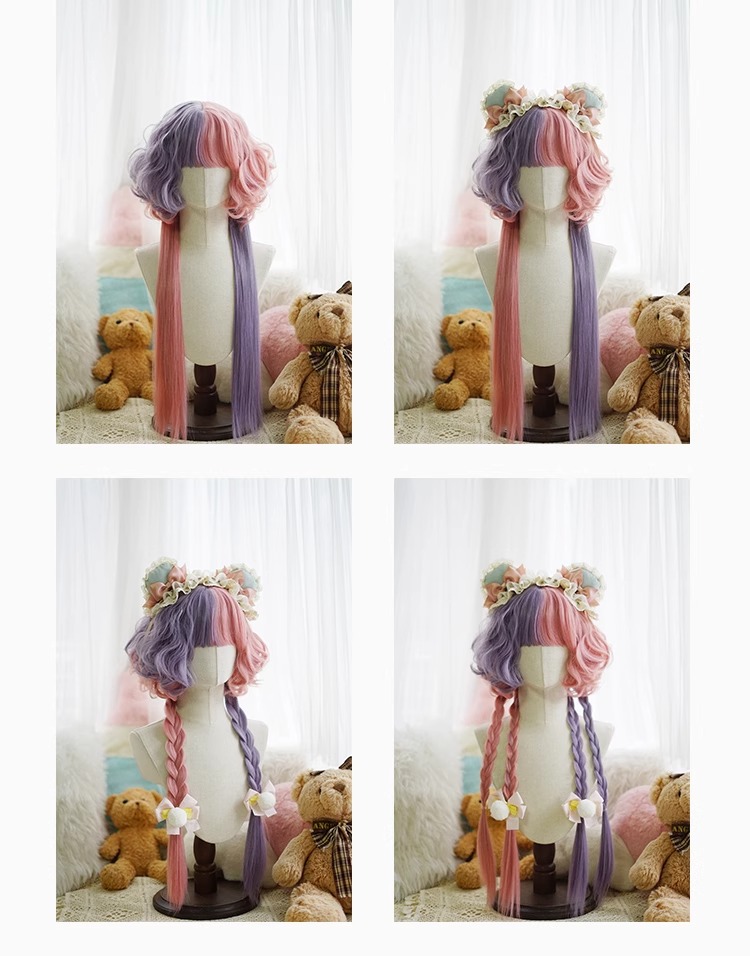 Jellyfish Head Wig Synthetic L - огляд і ціна Anime Yang Cosplay