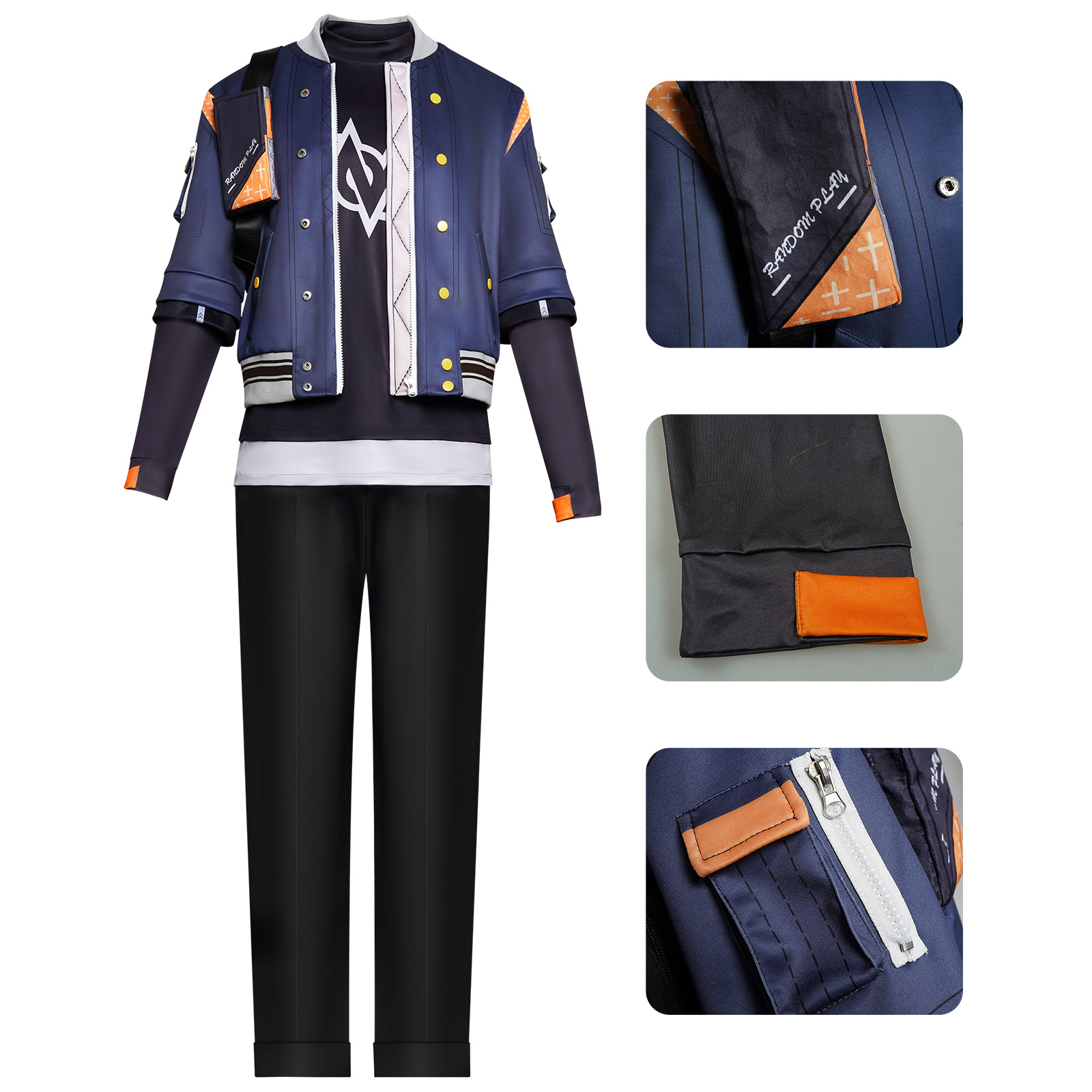 Wise Cosplay Costume Zenless Z - огляд і ціна Anime Cosplay Male