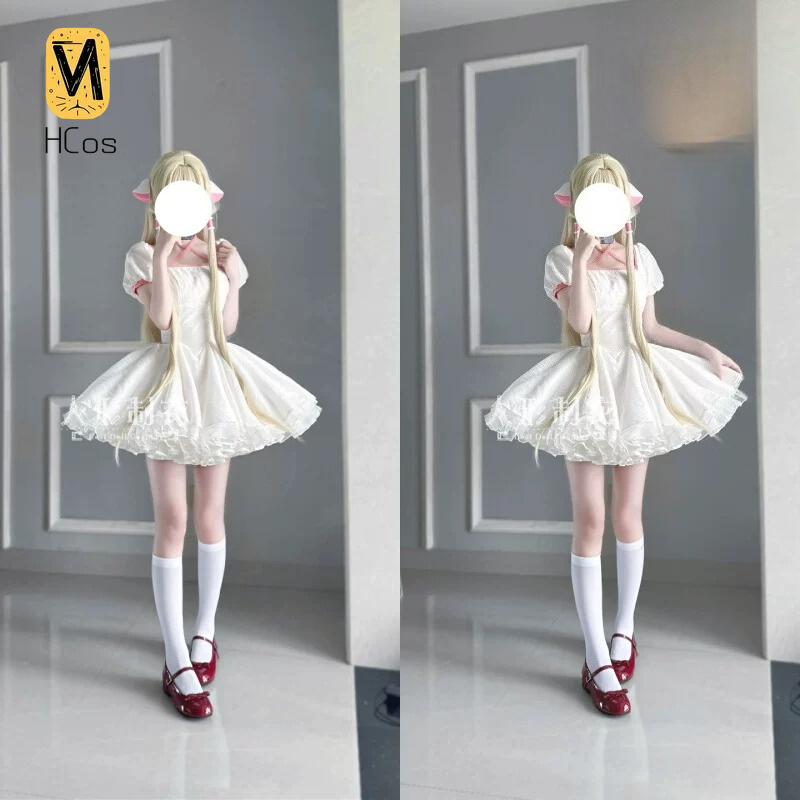 Chobits Chi Cosplay Costume Pi - огляд і ціна Anime Cosplay Pink