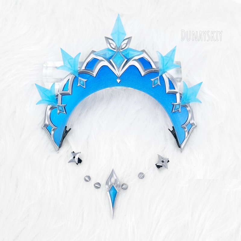 Genshin Impact Anastasia Silve - огляд і ціна Anime Cosplay Long Hair