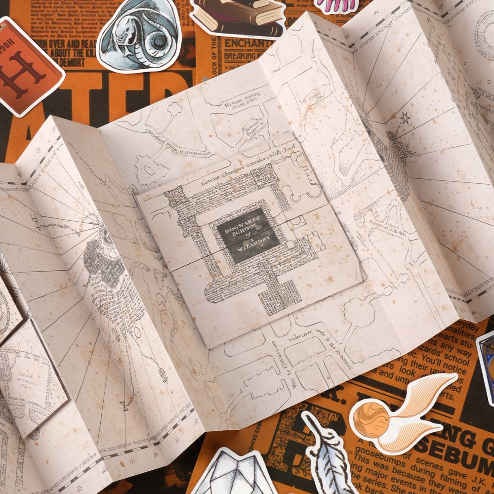 1PC Map Of The Marauder's Scho - огляд і ціна Anime Cosplay Props