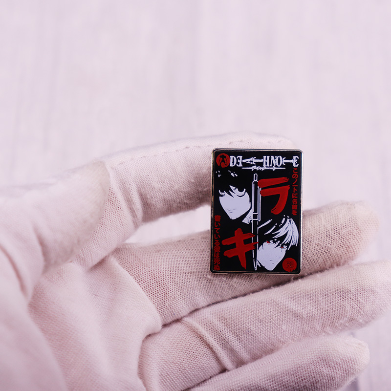 Death Note Diary Brooch Badge  - огляд і ціна Death Note Replica